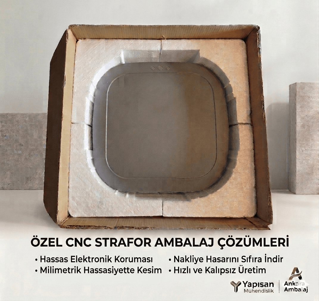 CNC Strafor Ambalaj Detayı